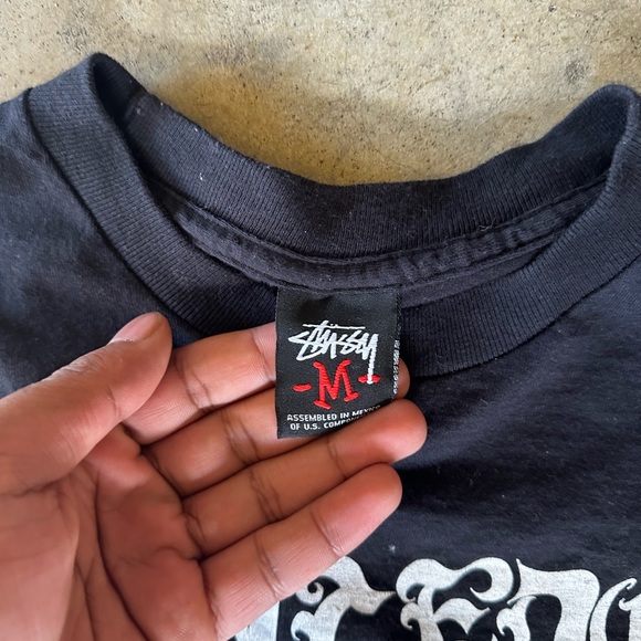 STUSSY VINTAGE T SHIRT - Picture 2 of 2